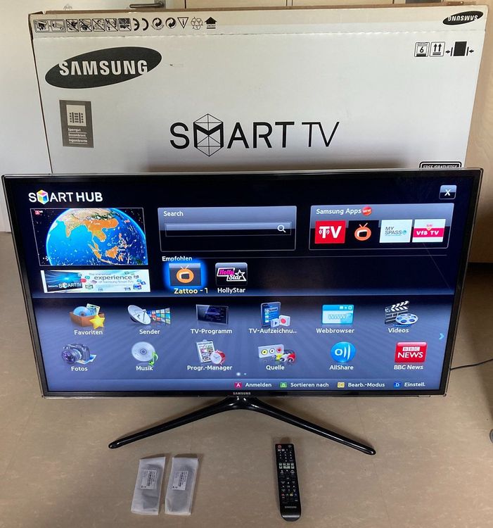 Samsung 46 Zoll Smart LED 3D UE46D6530, seltene Ausstattung | Kaufen ...
