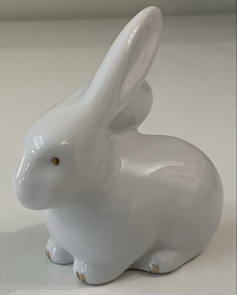 Statuette: Lot de trois lapins en céramique – Usato da rolle venduto da Tontonjulot 2