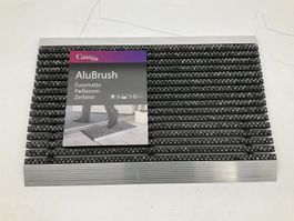 Alu Fussmatte CasaIn AluBrush, robust & langlebig 39 x 58 cm