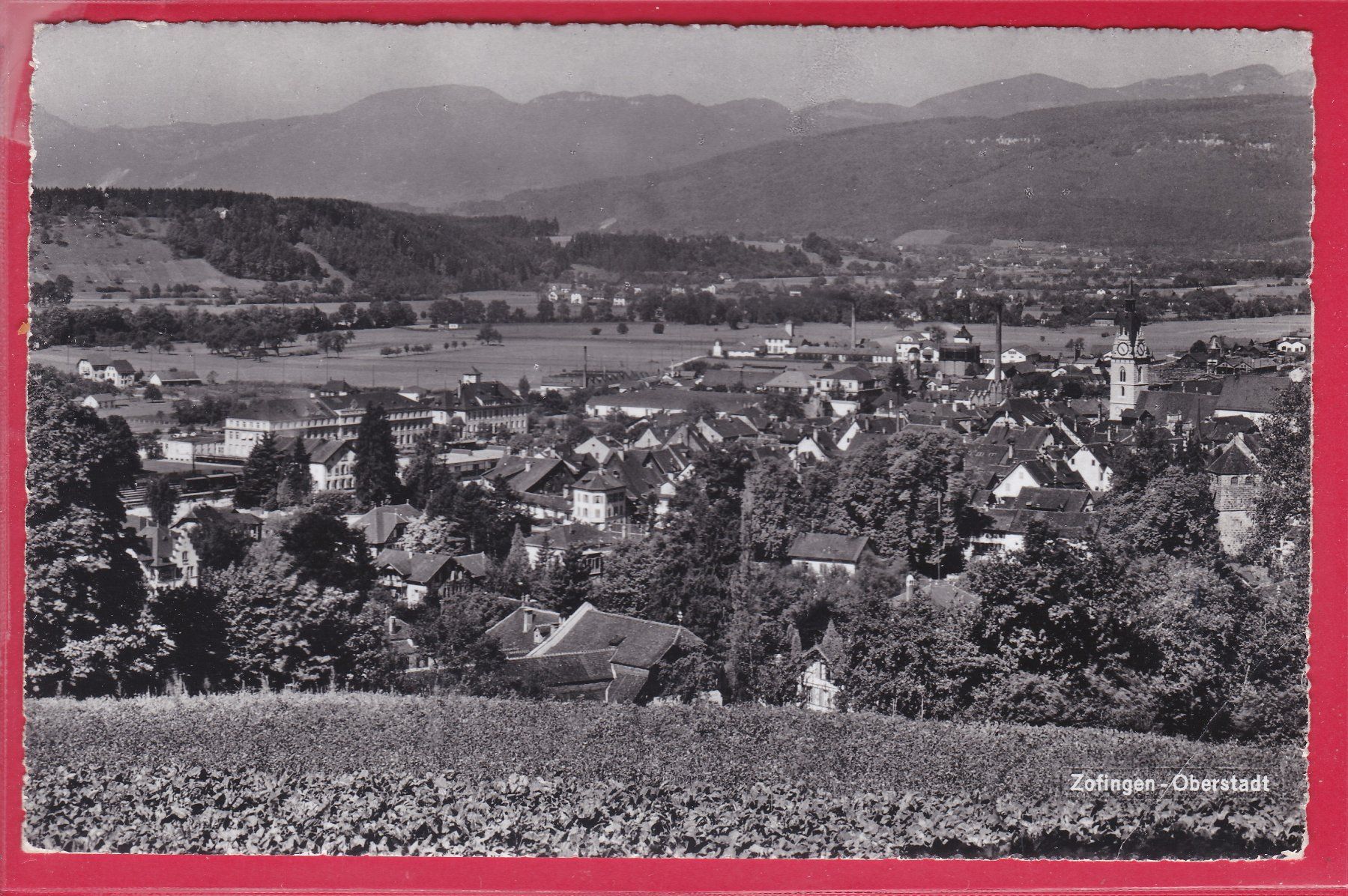 Cartoline postali: ZOFINGEN - OBERSTADT – Usato da Oberrieden venduto da Gebirgsstelze