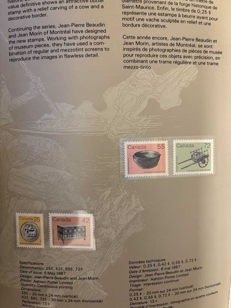 Tutti i francobolli: Canada Briefmarken Sammlung 1987  – Usato da Würenlos venduto da Ashley24 5