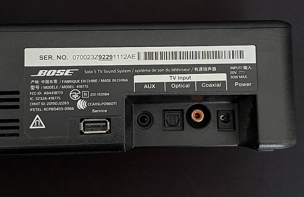 Lautsprecher: Bose Solo 5  – Gebraucht aus Allschwil von Davide_Ribbisi 1