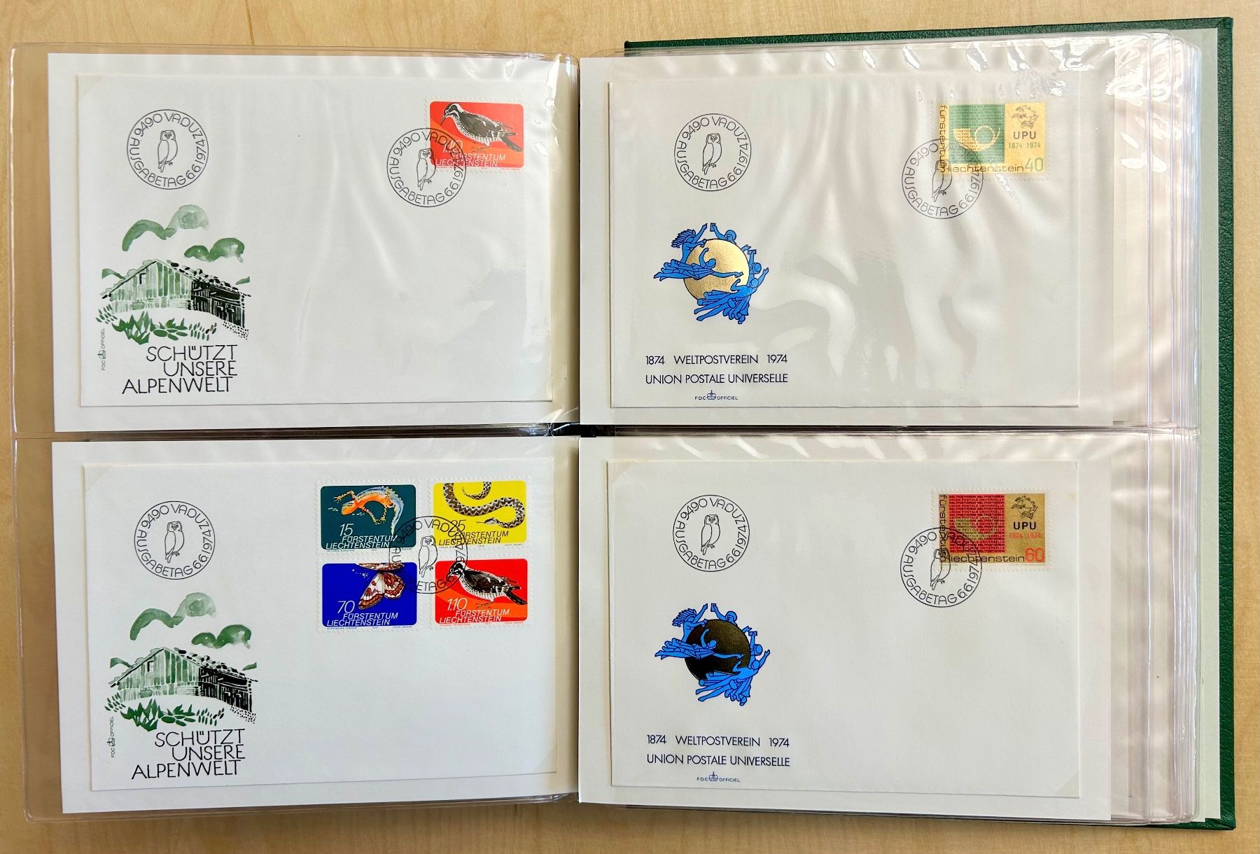 Tutti i francobolli: 2 Briefmarkenalben - gefüllt – Nuovo (secondo la descrizione) da Braunau venduto da Duczelli 4
