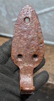 antiker geschmiedeter WANDHAKEN Länge 15cm