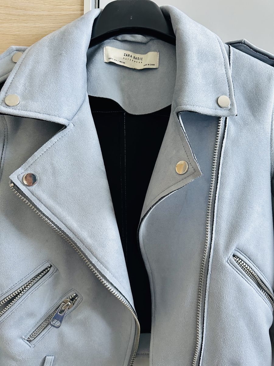 Zara Vestes: Zara Suede Cropped Jacket – D'occasion à Zürich par moi_9nfk 2