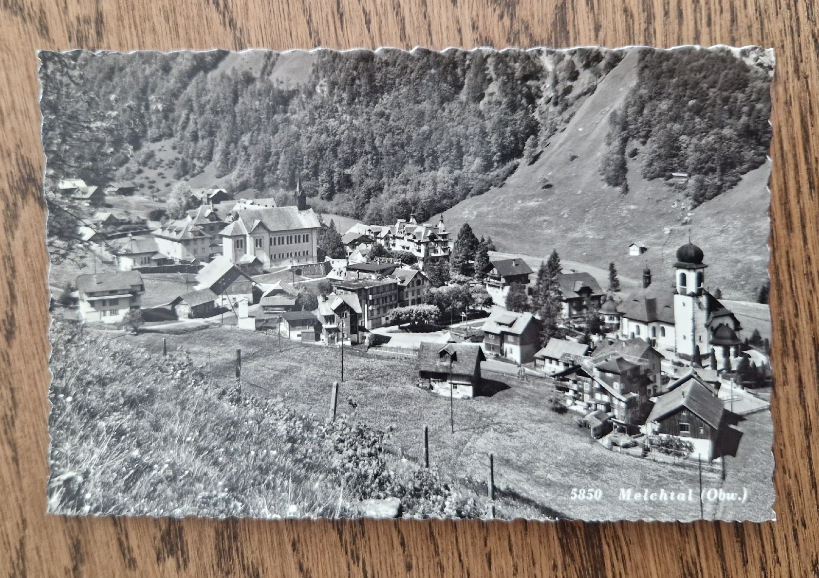 Cartoline postali: Melchtal 1958 – Usato da Ebikon venduto da Donar50