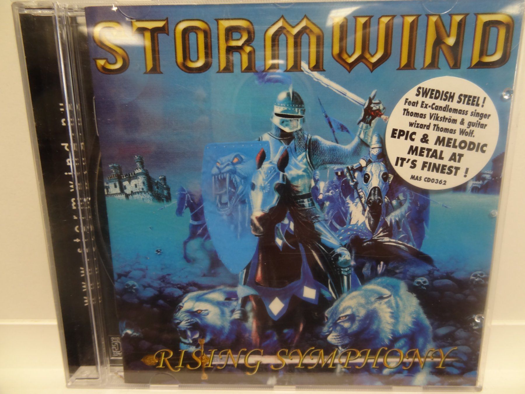 CD: Stormwind (2), Rising Symphony – Usato da luzern venduto da musicandart