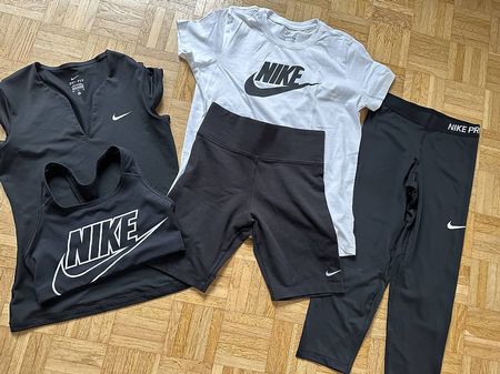 Nike Sport Set Shirt Hose Leggings Top Gr. M