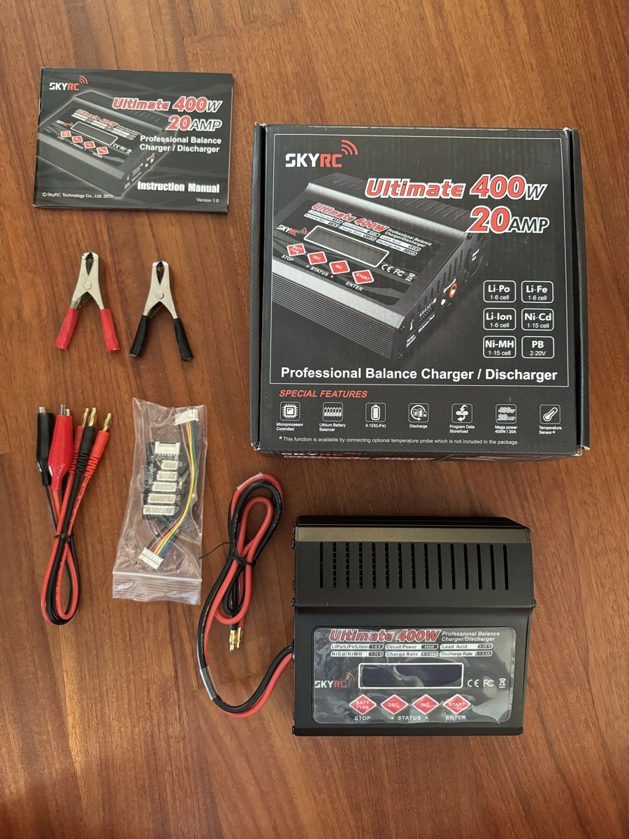 Modellismo RC: SKYRC ultimate 400w Ladegerät – Nuovo e nell'imballaggio originale da Gutenswil venduto da HeliFoto