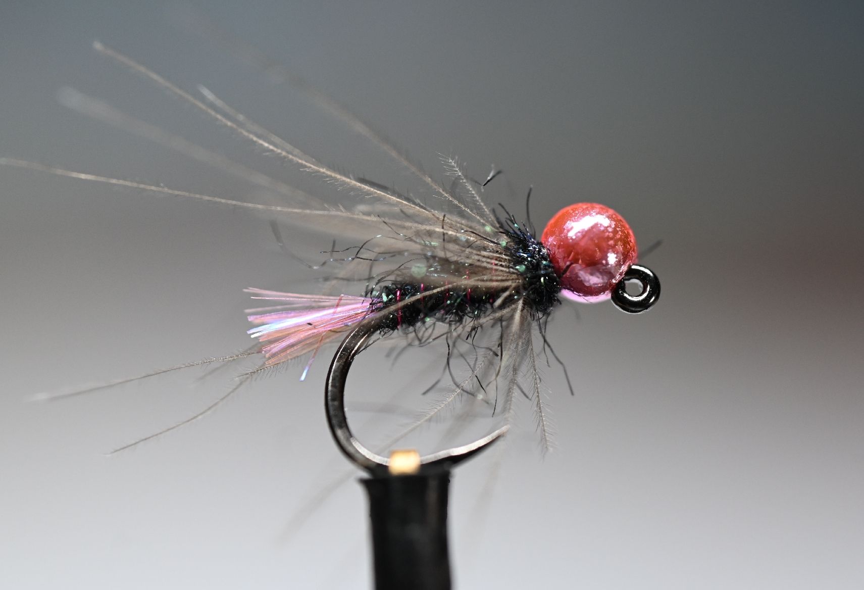 Esche: 1x Dark Neon Nymph – Nuovo (secondo la descrizione) da Degersheim venduto da HookedOnTheFly