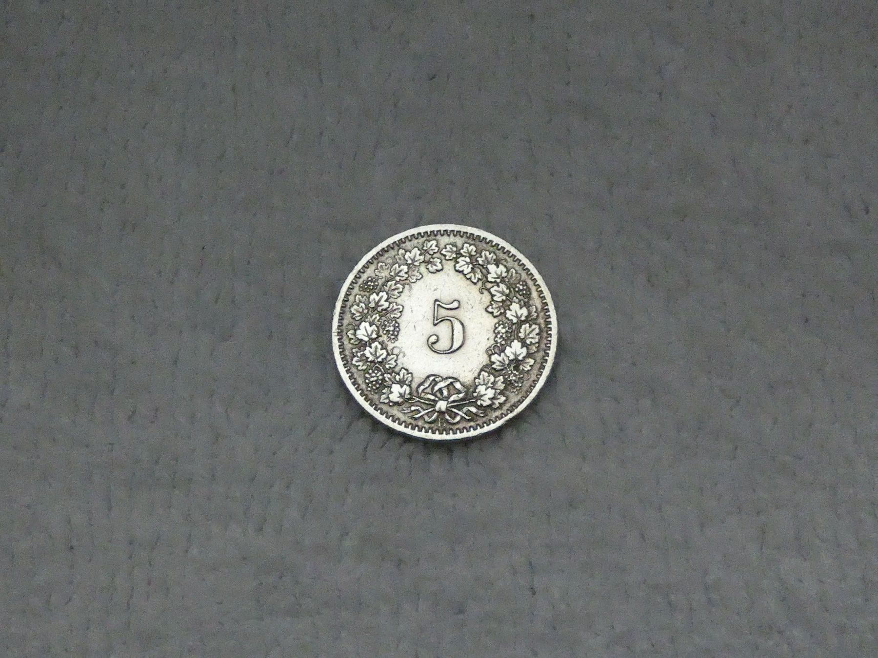 Tutti le monete: 5 centimes/rappen 1915 – Usato da Nyon venduto da Ilmi09 1
