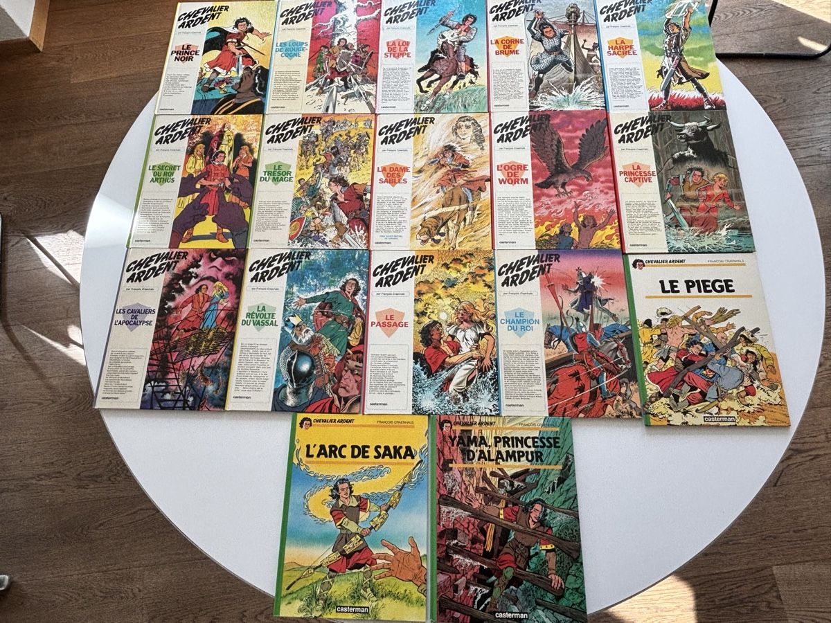 Fumetti: CHEVALIER ARDENT T1-T17 – Usato da Bern venduto da jcmda