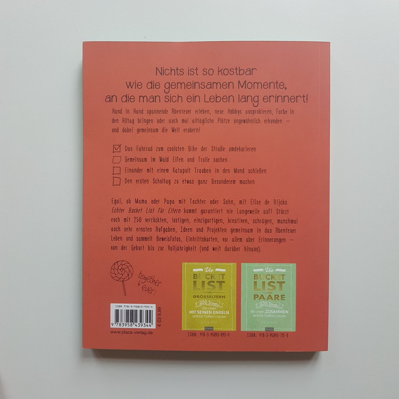 Libri: Bucket List für Eltern Buch – Nuovo (secondo la descrizione) da Uetendorf venduto da oinkioink88 1