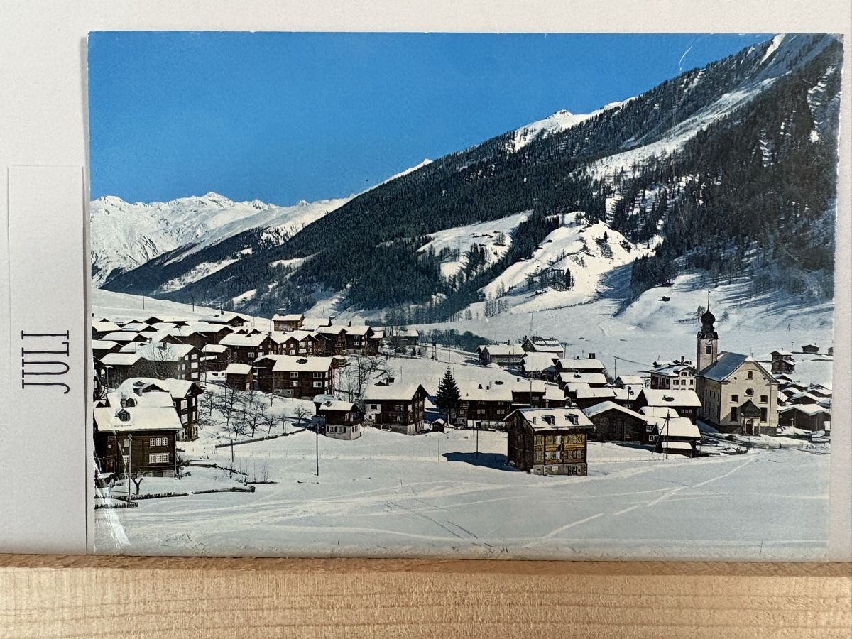 Cartes postales: AK von Reckingen im Goms – D'occasion à Rümlang par Kartenpost1