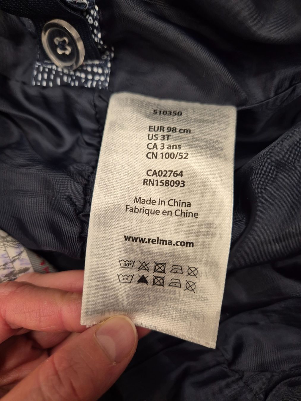 Reima Completi: Reima Overall 98 – Usato da Adliswil venduto da monikas47 4