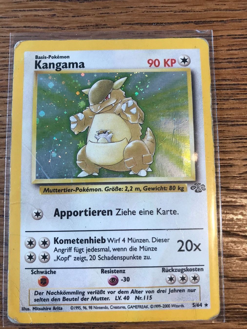 Pokémon Cartes à collectionner: Kangama Basis-Serie Dschungel – D'occasion à Küssnacht am Rigi par Ebikoner 6