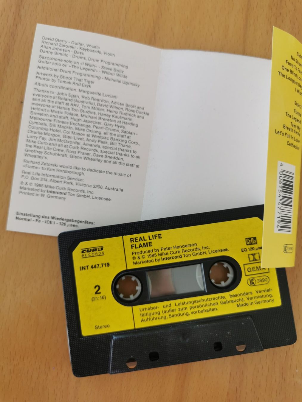 Musicassette: Real Life - Flame, Kassette – Usato da St.Gallen venduto da Tamal0204 2