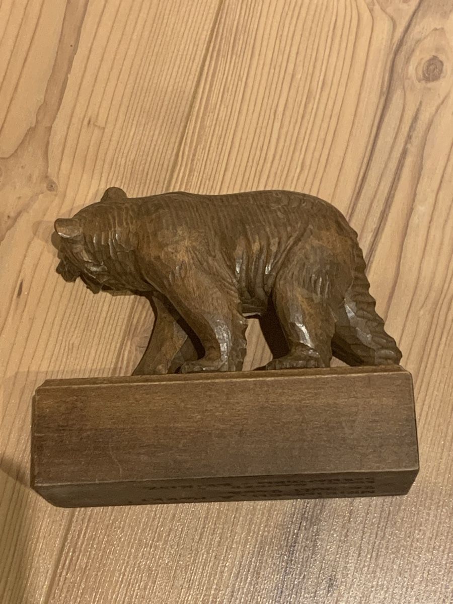 Statuette: Bär Schnitzerei Meiringen – Usato da Dotnacht venduto da tmn_8 1