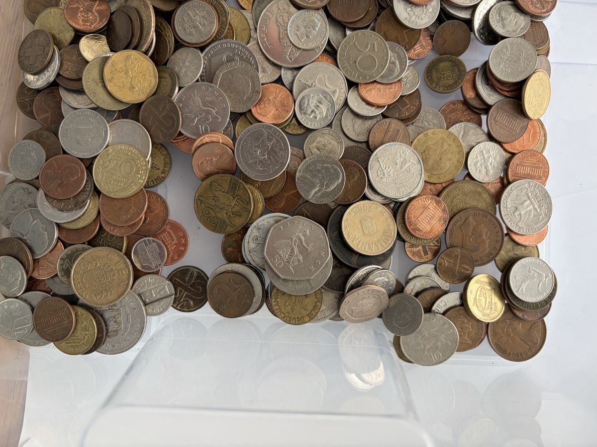 Tutti le monete: Pièces diverses de divers pays 2.5 kg – Usato da Echallens venduto da JAR69 3
