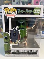 Funko POP! Animation Rick & Morty Pickle Rick (With Laser)