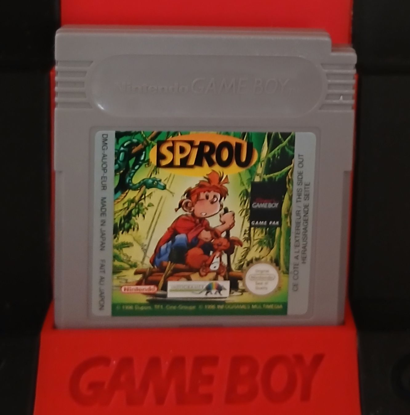 Nintendo Spiele: jeux game boy spirou  – Gebraucht aus Romont FR von 777.gameur.game.boy