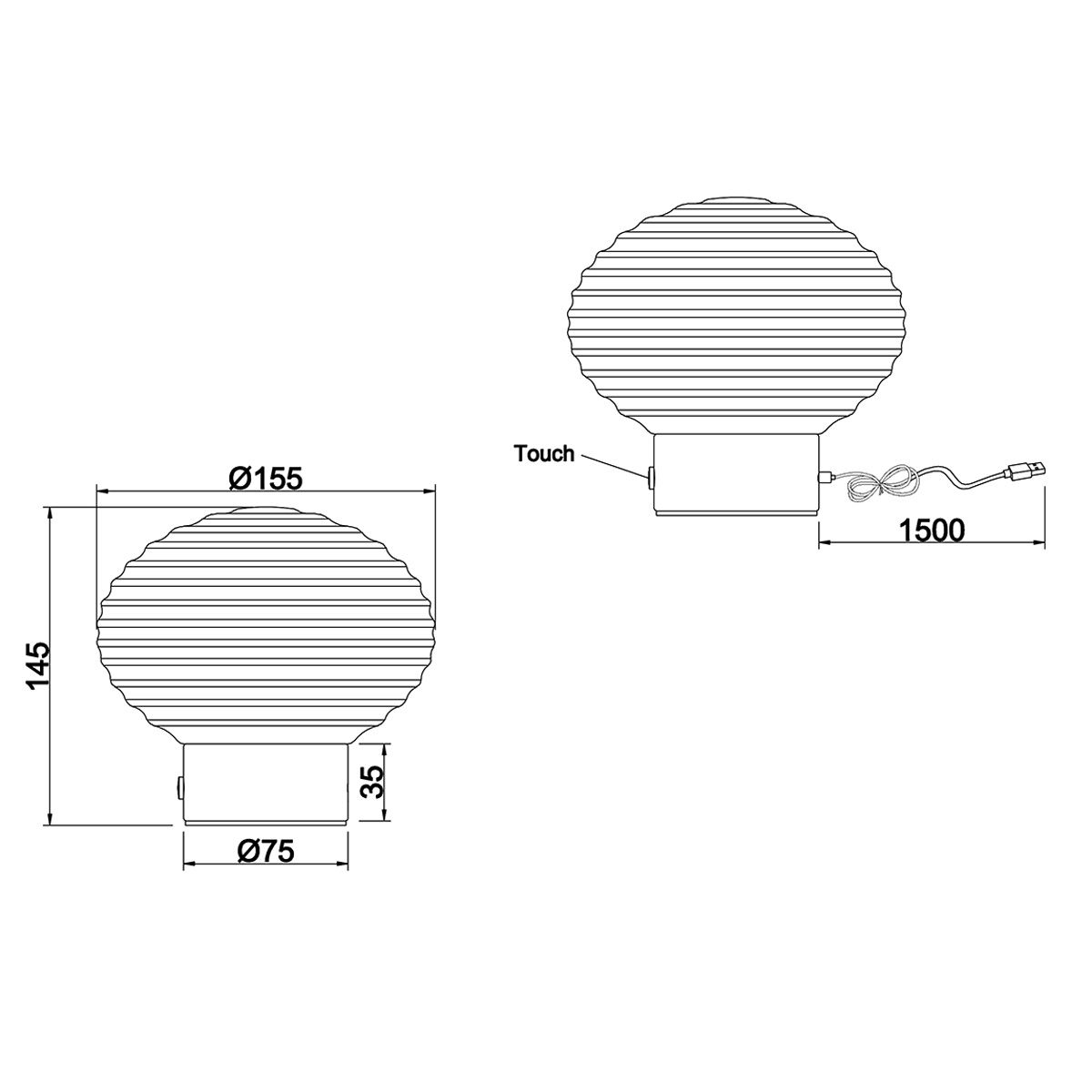 Lampade: Tischleuchte, Grün, Messing, 14 cm Höhe – Nuovo (secondo la descrizione) da Kreuzlingen venduto da Smart-Light 7