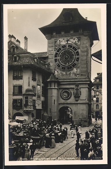 Cartes postales: AK Bern, Zeitglockenturm – D'occasion à Berlin par bartko-reher