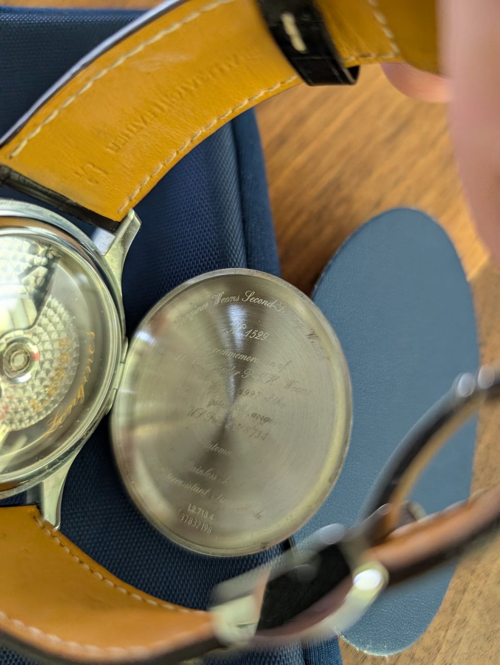 Longines Orologi: Longines Weems Second-Setting Watch – Usato da Meggen venduto da banduga 5