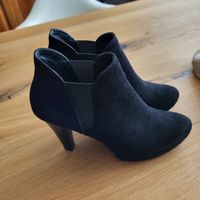 Stiefeletten Damen schwarz Grösse 37 (4) Wildleder Chelsea B