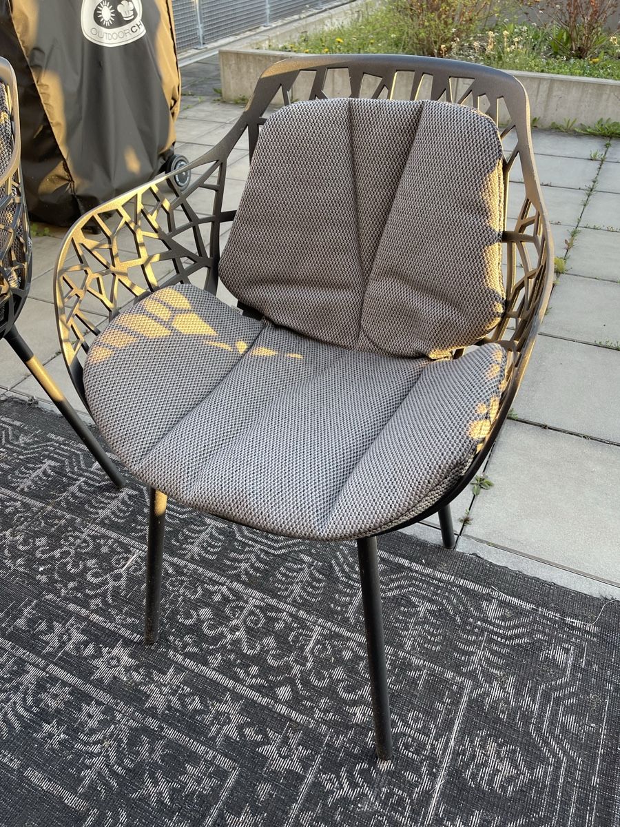 Set di tavolo e panche: Denova Gartenlounge mit Tisch, Sofa & 2 Stühlen – Usato da Zürich venduto da izzy_20 5