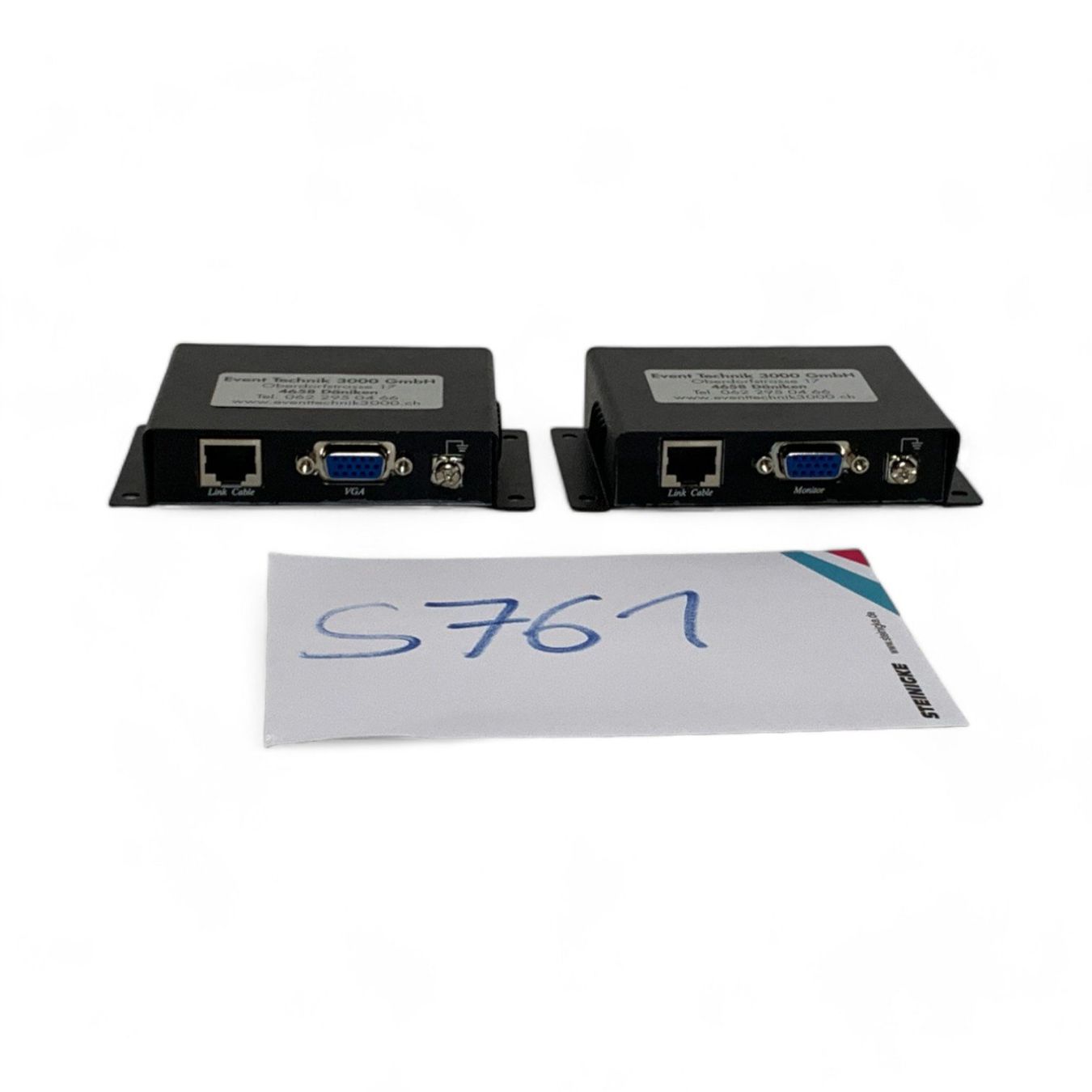 Laufwerke & Adapter: 2x Monacor VB-200VGA VGA Transmitter (S761) – Gebraucht aus Däniken SO von Profog1 4