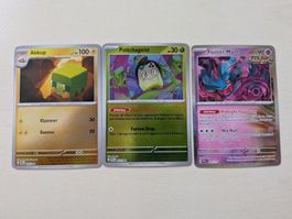 3er-Pokémon-Karten-Set