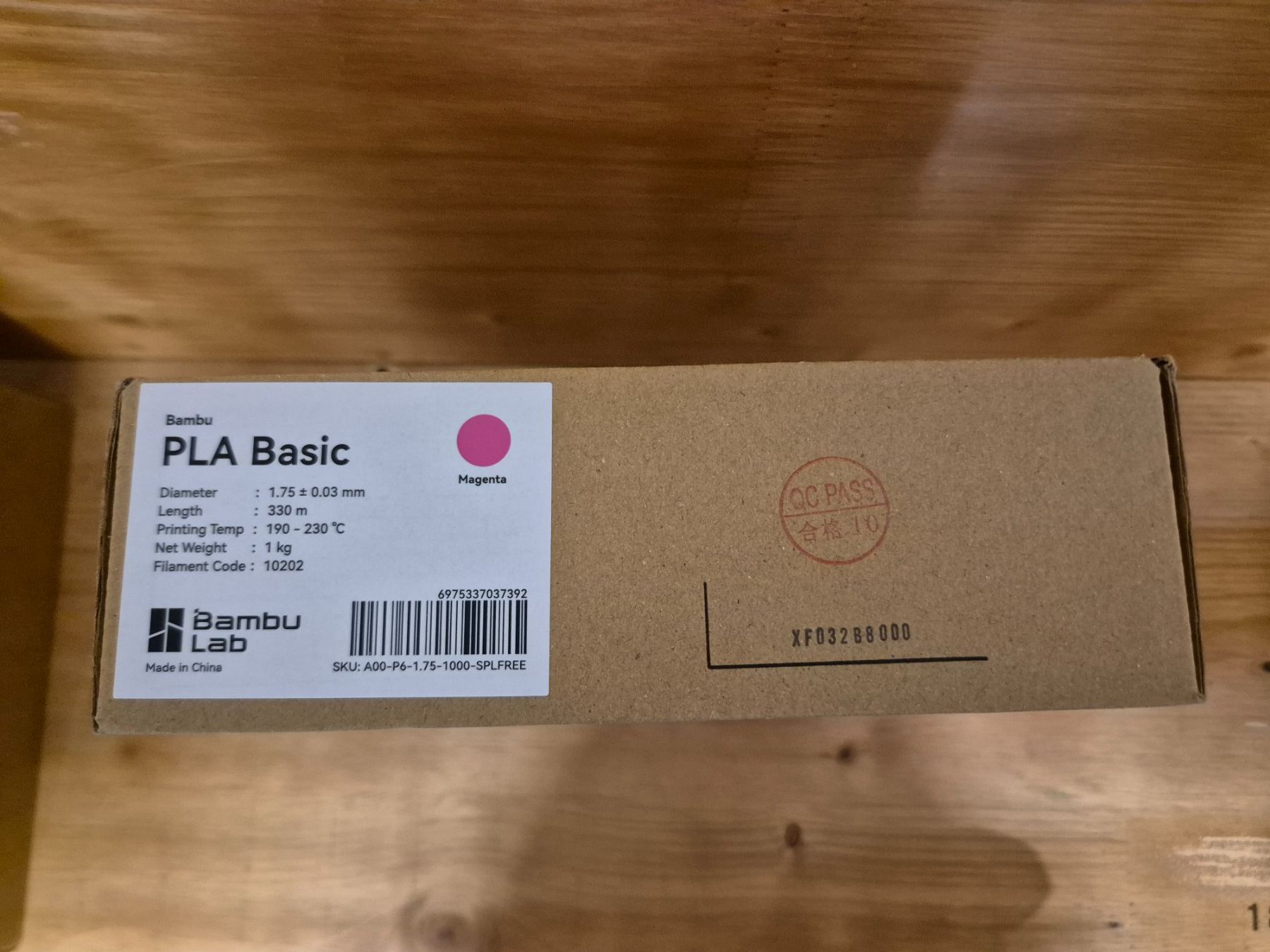 Bambu Lab Filament: Bambu Lab PLA Magenta Refill ohne Spule – Neu und originalverpackt aus Rickenbach b. Wil von agu_6jgz