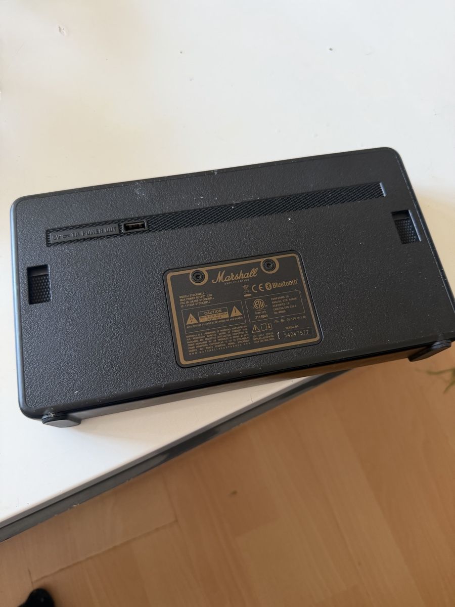 Lautsprecher: Marshall Stockwell Bluetooth Lautsprecher – Gebraucht aus Baden von noli.r 2
