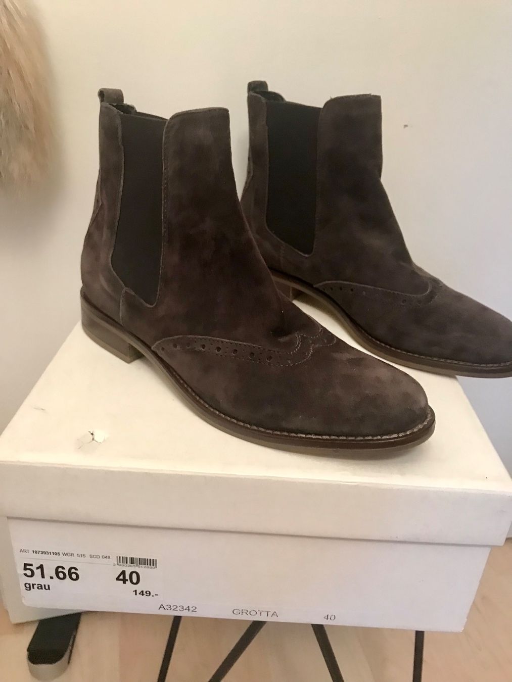 Scarpe da donna: Chelsea boots, new! Gr. 40 – Nuovo e nell'imballaggio originale da Ascona venduto da mar_q7g5