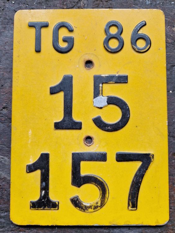 Mofa Nummernschild Kaufen auf Ricardo