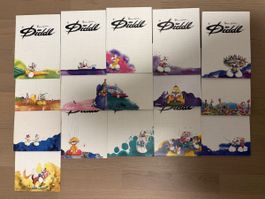 Diddlblätter Set alt weiss a5 