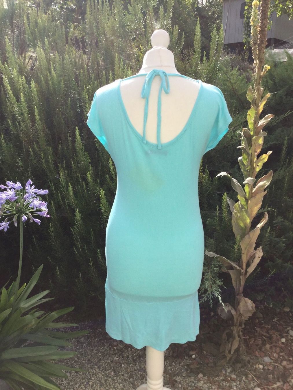 Kleider: Tunique Robe turquoise Papillon, taille M – Neu (gemäss Beschreibung) aus Agiez von chouchanelle 4