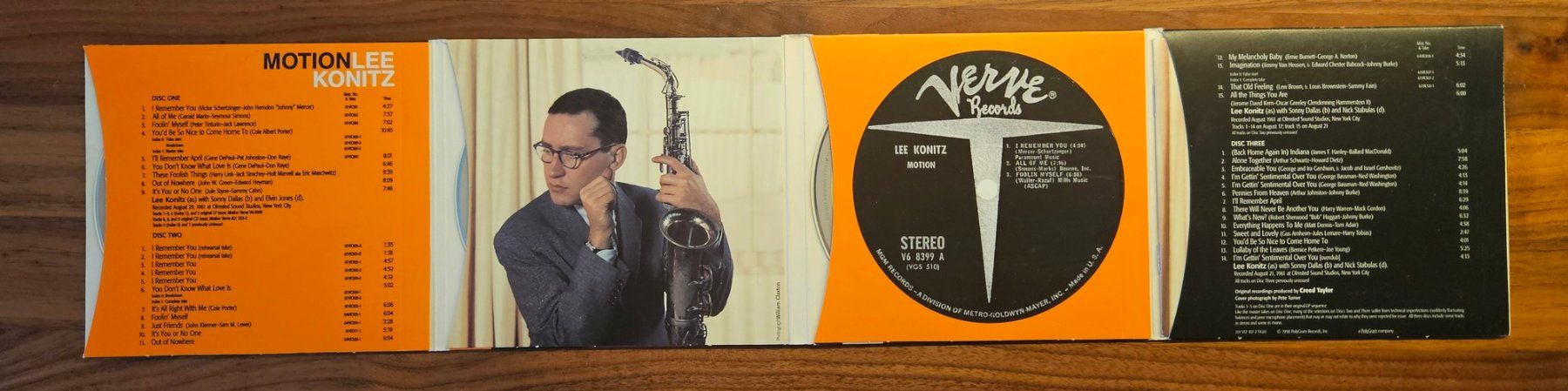 CD: CD Jazz: Lee Konitz "Motion Lee" (Doppel-CD) – Usato da Zürich venduto da phillyboy2007 2