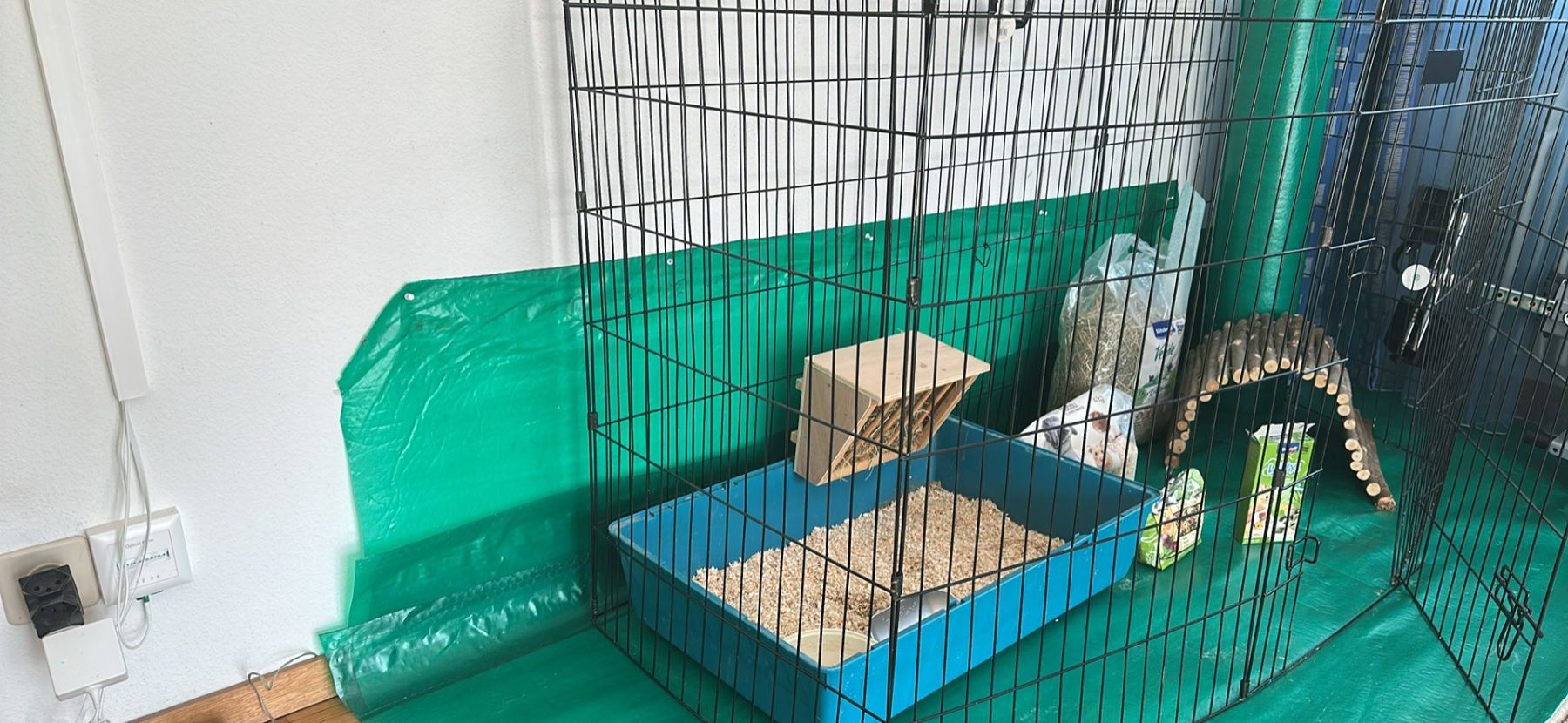 Käfige, Transport & Sicherheit: Enclos + accessoires pour Lapin ou chiots – Gebraucht aus La Tour-de-Peilz von fredy039 1