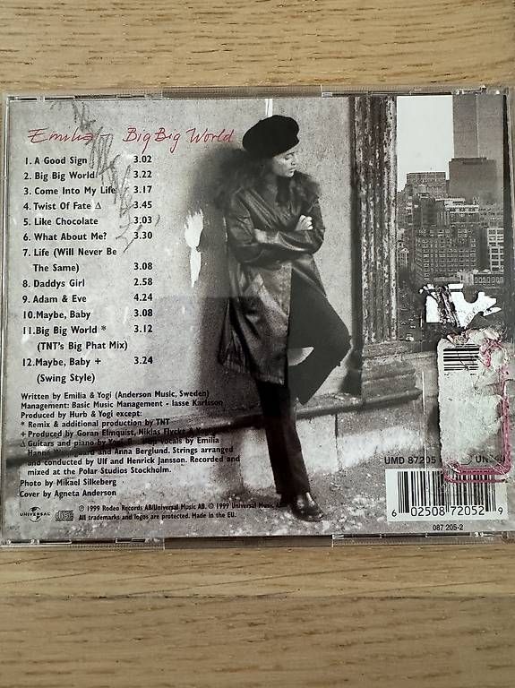 CD: Emila - Big Big World – Usato da Brütten venduto da voene77 1