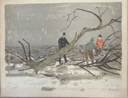 H. A. Sigg (1924–2012) –Farblitho 1959 48/200 signiert