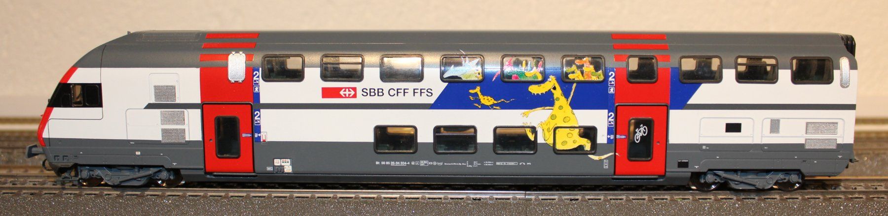 Hag Modelleisenbahnen: SBB IC 2000 Steuerwagen DS Dino – Neu (gemäss Beschreibung) aus Baden von bahnkorn