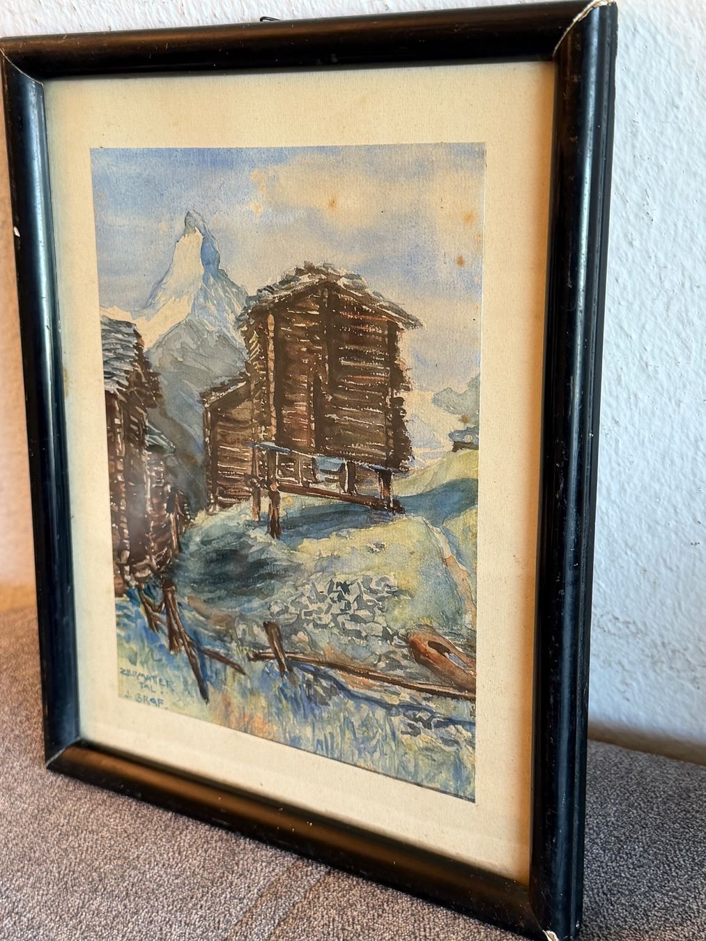 Dipinti: J. GRAF Original Gemälde – Usato da Basel venduto da PAUL_ART 3