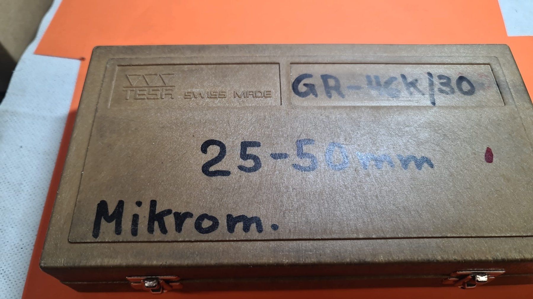 Tesa Misurare: Mikrometer Tesa 25-50 – Usato da Egerkingen venduto da ogi3131