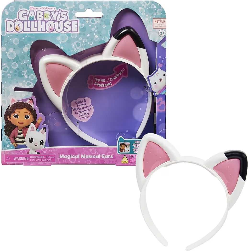 DREAMWORKS GABBY'S DOLLHOUSE - Magical Musical Cat Ears (Neu (gemäss ...