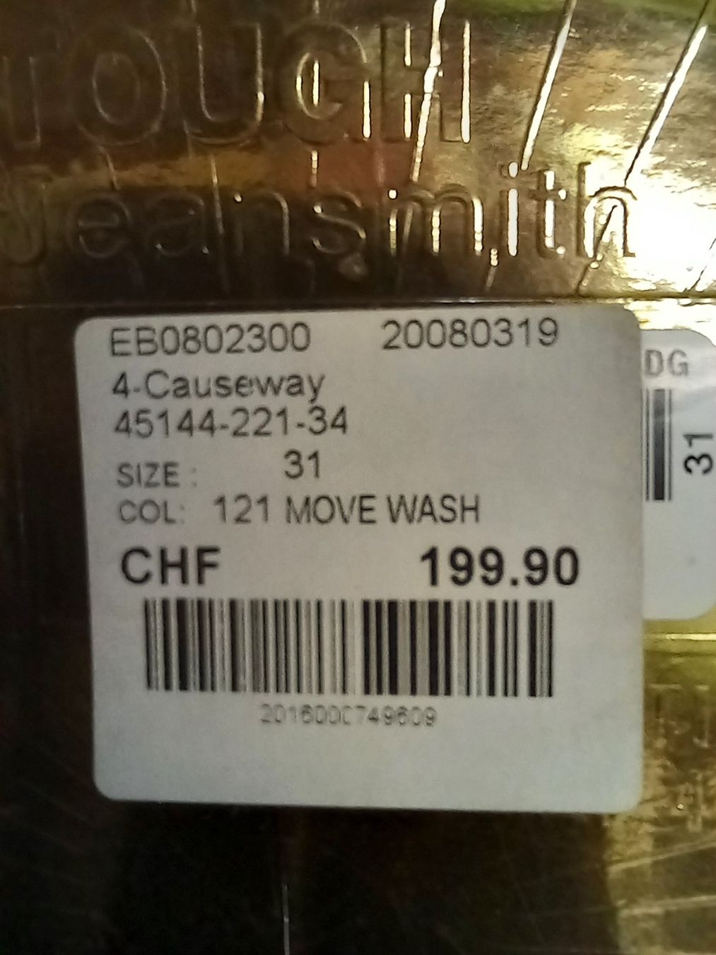 Jeans: Tough Designer Jeans Gr.31 – Neu und originalverpackt aus Hochwald von motowear-secondhand 6