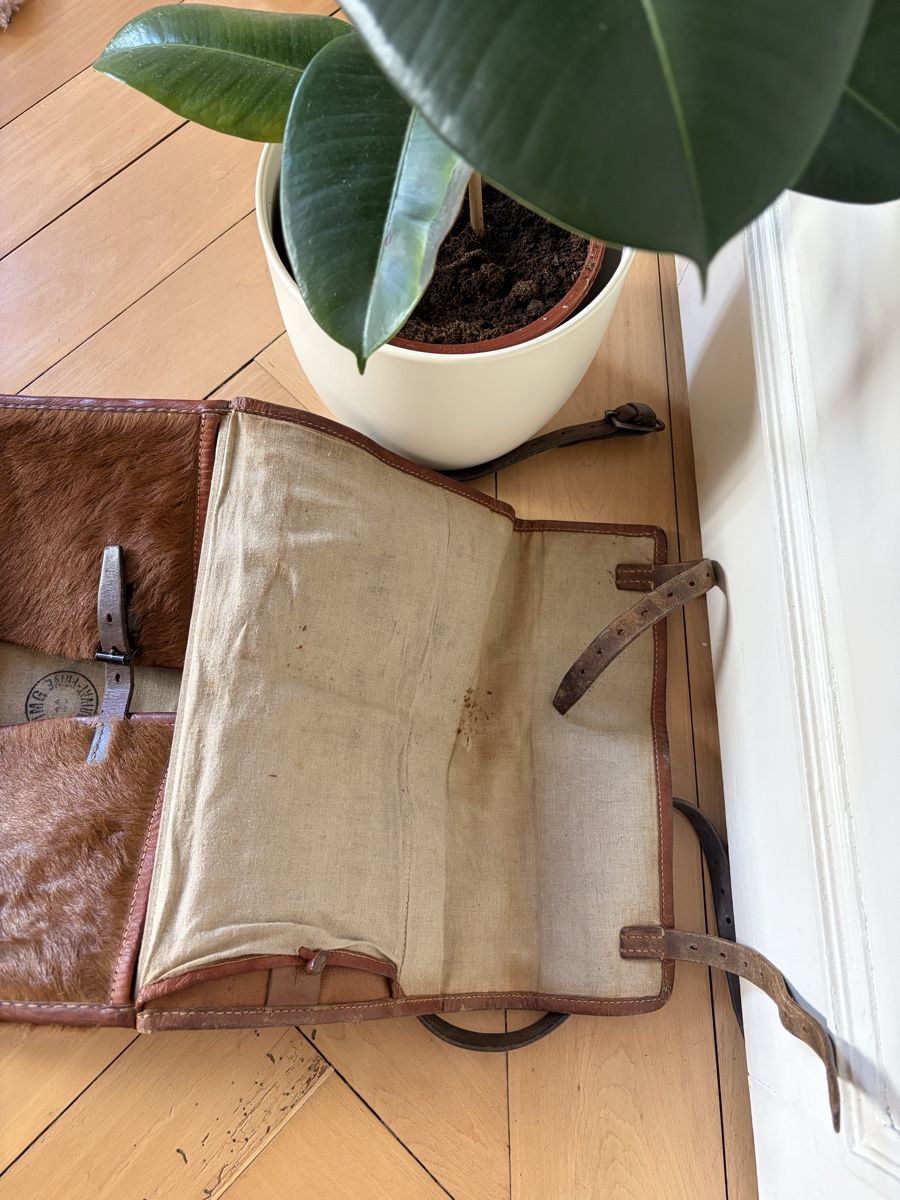 Sacs à dos: VINTAGE LEDERRUCKSACK AUS FELL – D'occasion à St. Gallen par Debi. 9