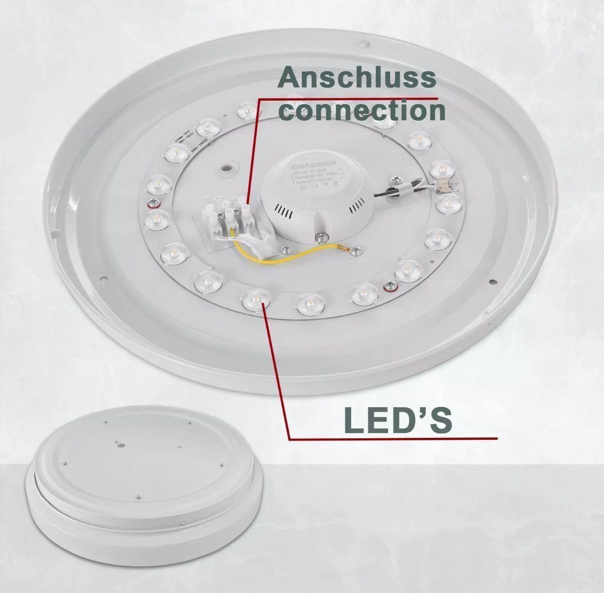 Lampade: +24W LED Deckenleuchte mit Bewegungsmeld – Nuovo e nell'imballaggio originale da Amriswil venduto da JaJa-Express 5