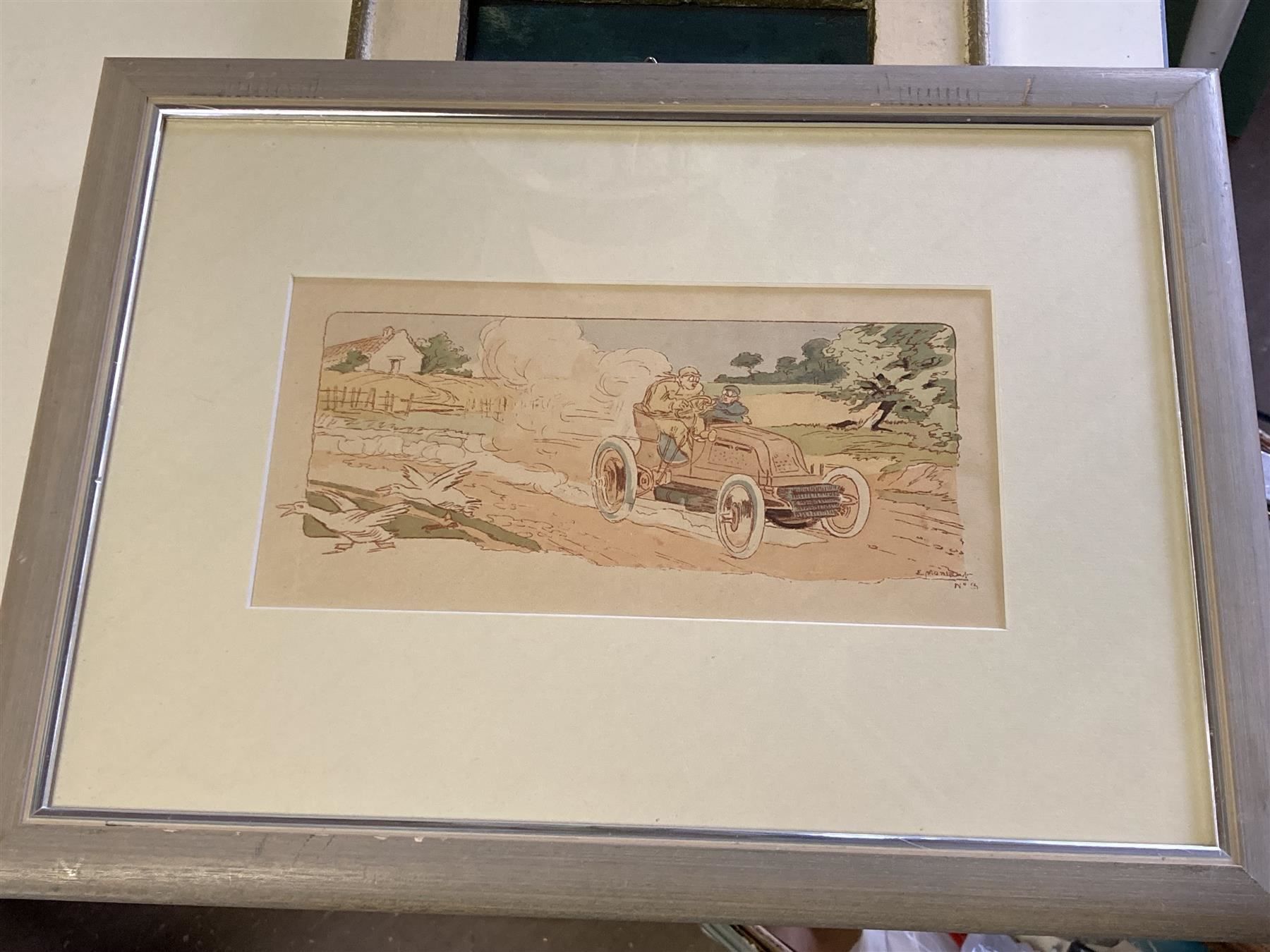 Grafiken & Lithographien: MONTAUT Ernest 1879-1909 Lithographie – Gebraucht aus Bern von Jwpm66